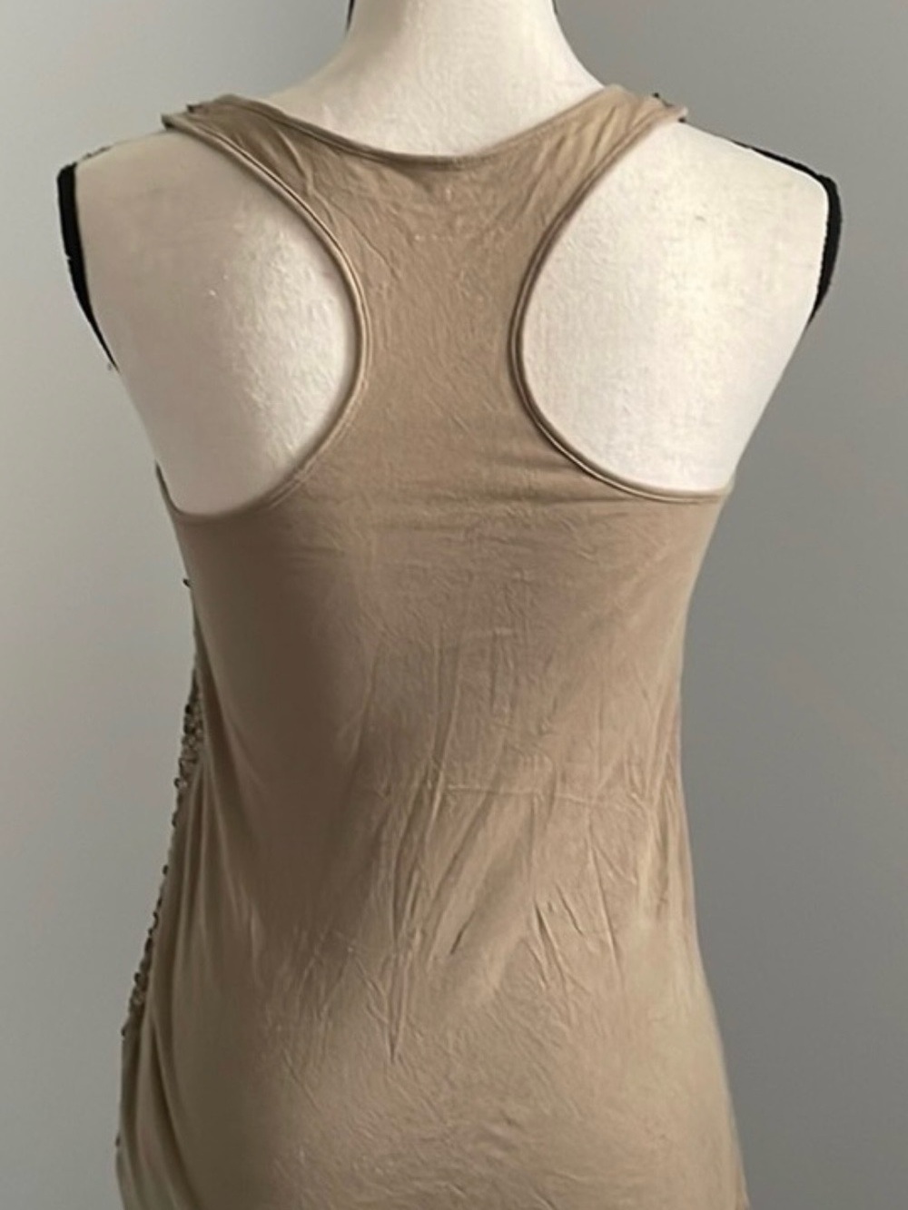 EXPRESS Gold/Copper Tank Blouse - Picture 7 of 7